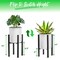 Sorbus Adjustable Metal Plant Stand – Mid Century Style Flower Pot Holder, 10 to 16 Inches Planter Stand for Modern Home Décor, Houseplants – Plant & Pot NOT INCLUDED